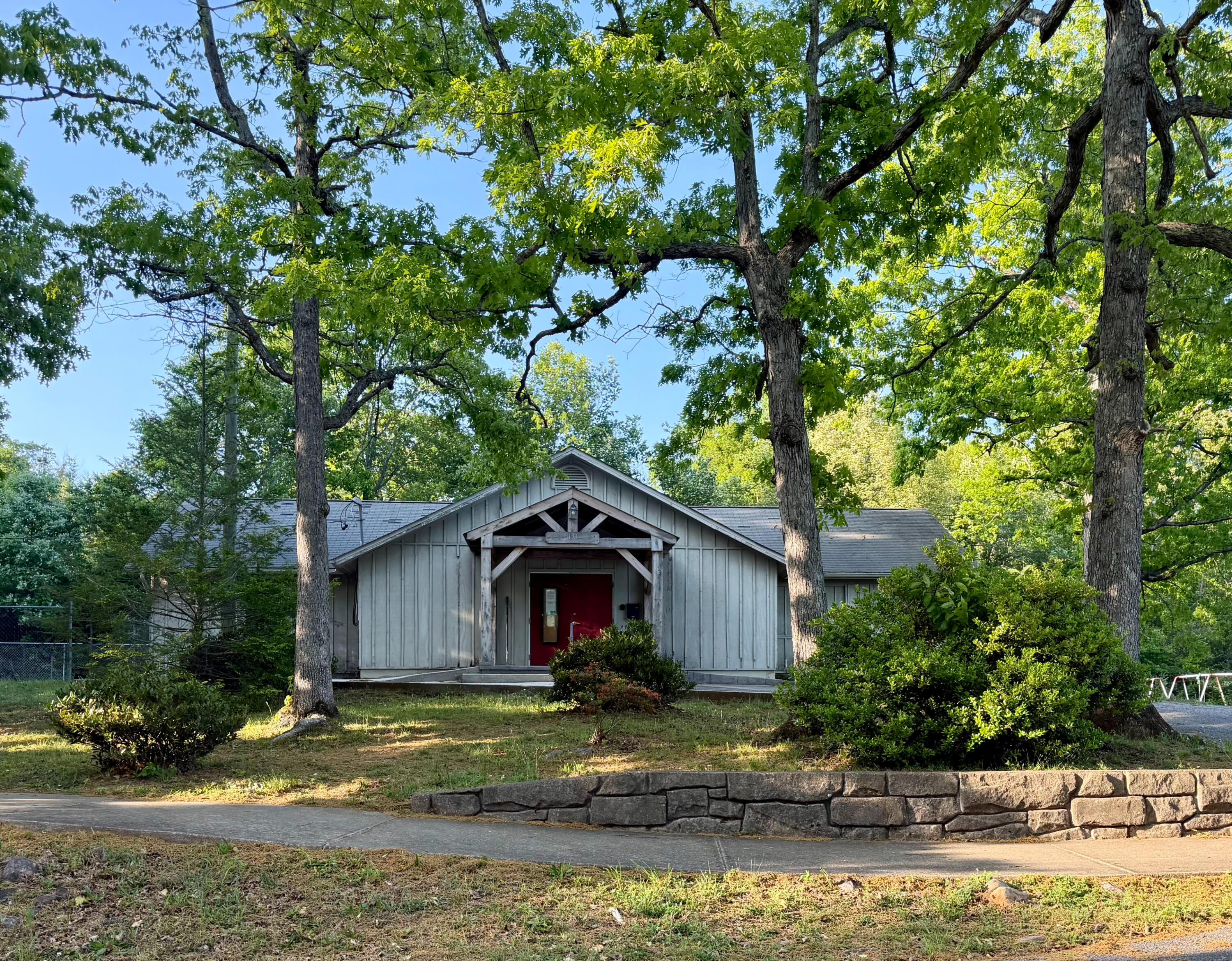 Exterior of the West Brow Community Center building
